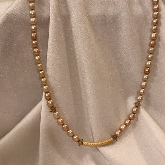 ⬇️ $148 💕Australian Pearl, Crystal Necklace - Picture 5 of 8